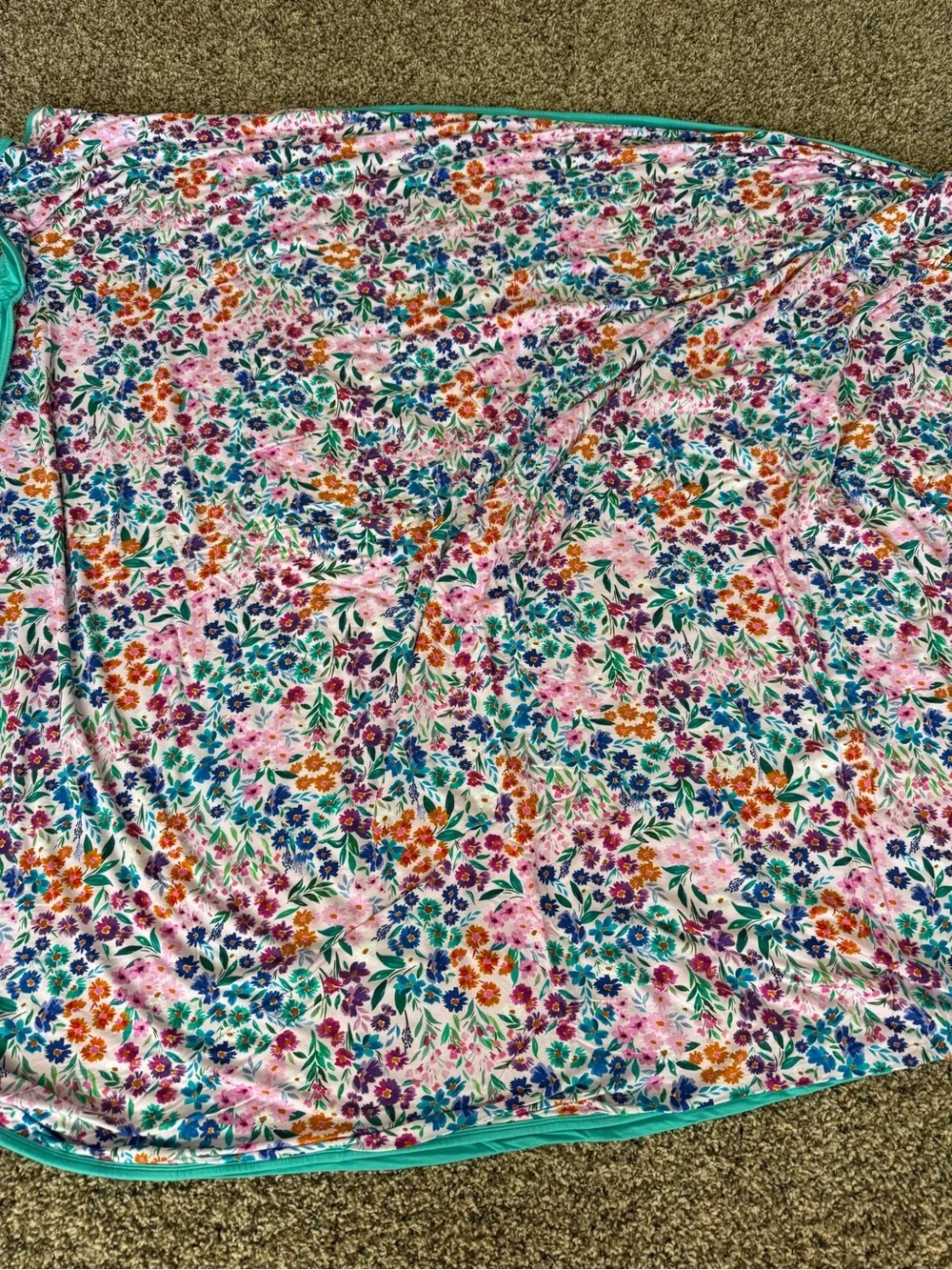 Little Sleepies Sweet Pea Cloud Blanket - Picture 1 of 2